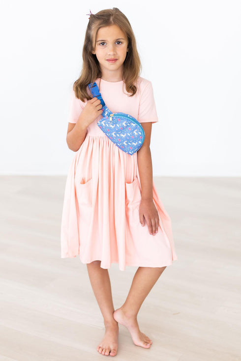 peach-s-s-pocket-twirl-dress Mila &  Rose - Sophia's Style--2T--3